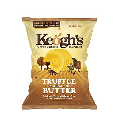 Keoghs Crisps Truffle & Real Irish Butter Πατατάκια 125gr