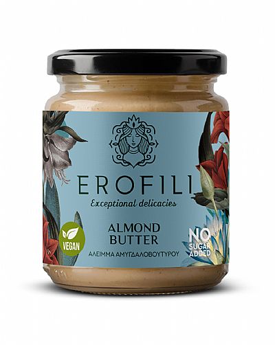 Βούτυρο αμυγδάλου 100% - χωρίς ζάχαρη 250gr