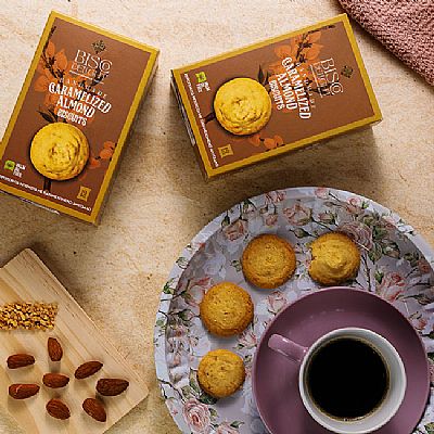 Caramelized Almond Biscuits