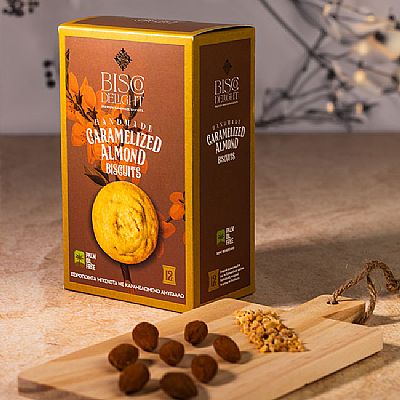 Caramelized Almond Biscuits